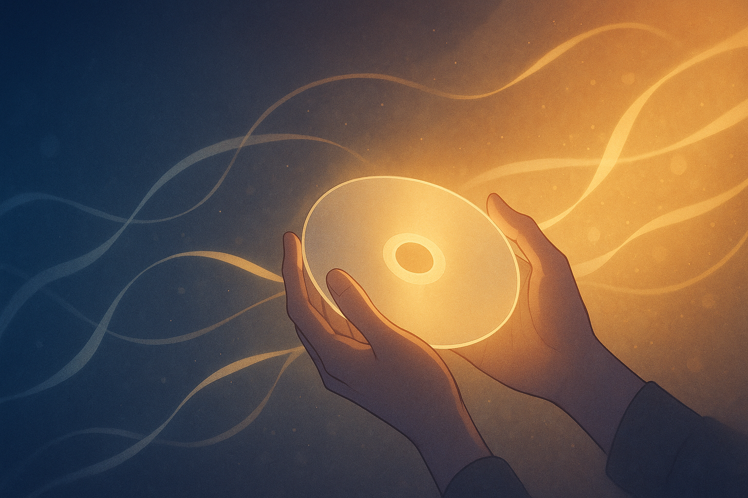 文化的テーマを象徴的に表現した抽象イメージ