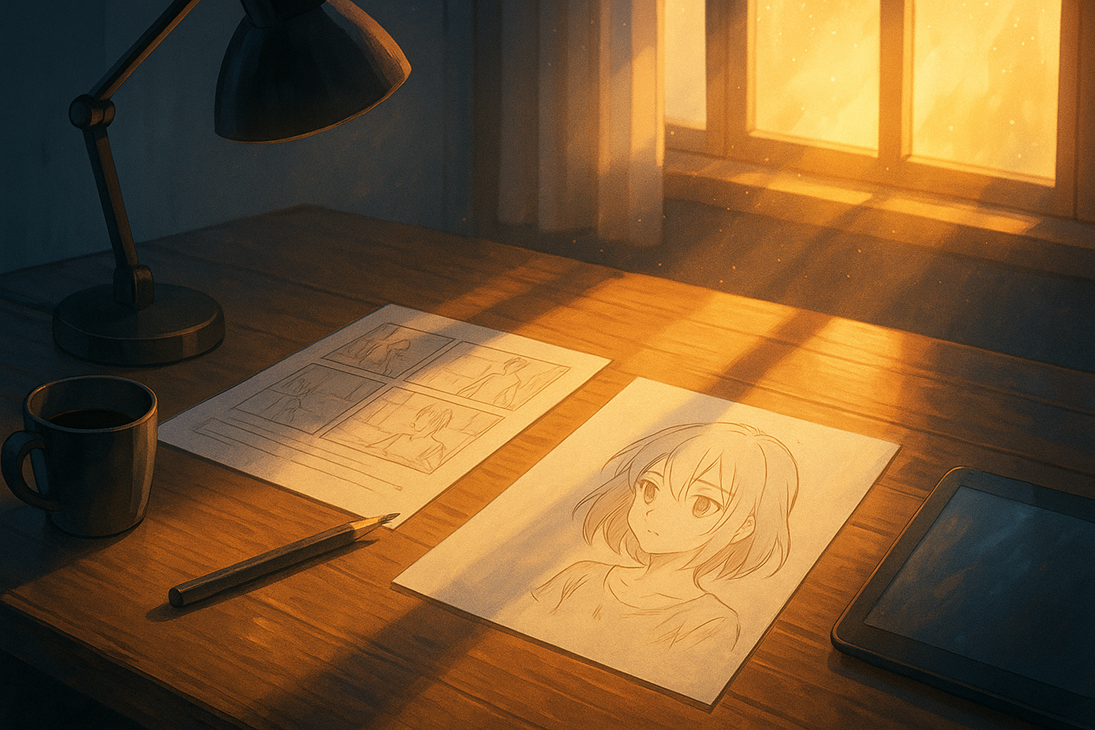 制作現場の感情設計を象徴する抽象図。（本文テーマを補足）